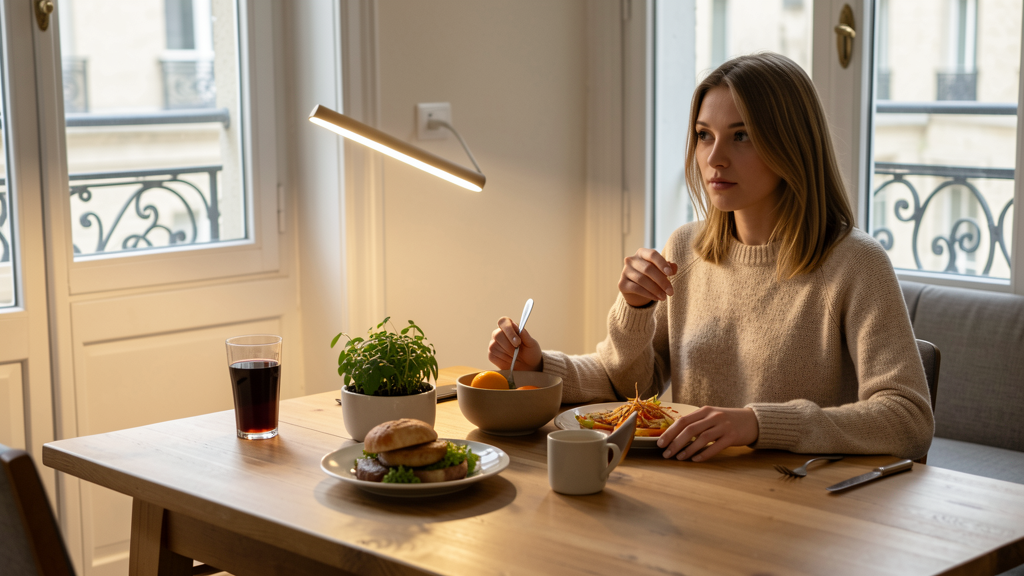 Editorial image illustrating Eating Alone in Paris: How I Traded Anxiety for a Three-Course Experience